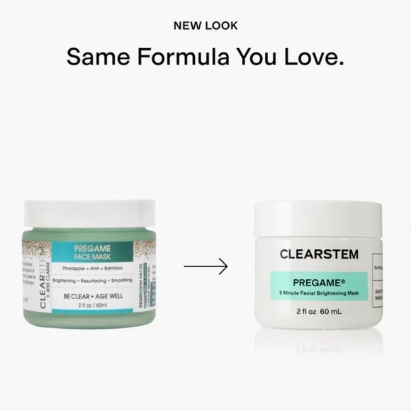 (2)x Clearstem Pregame face mask NEW - Picture 3 of 3